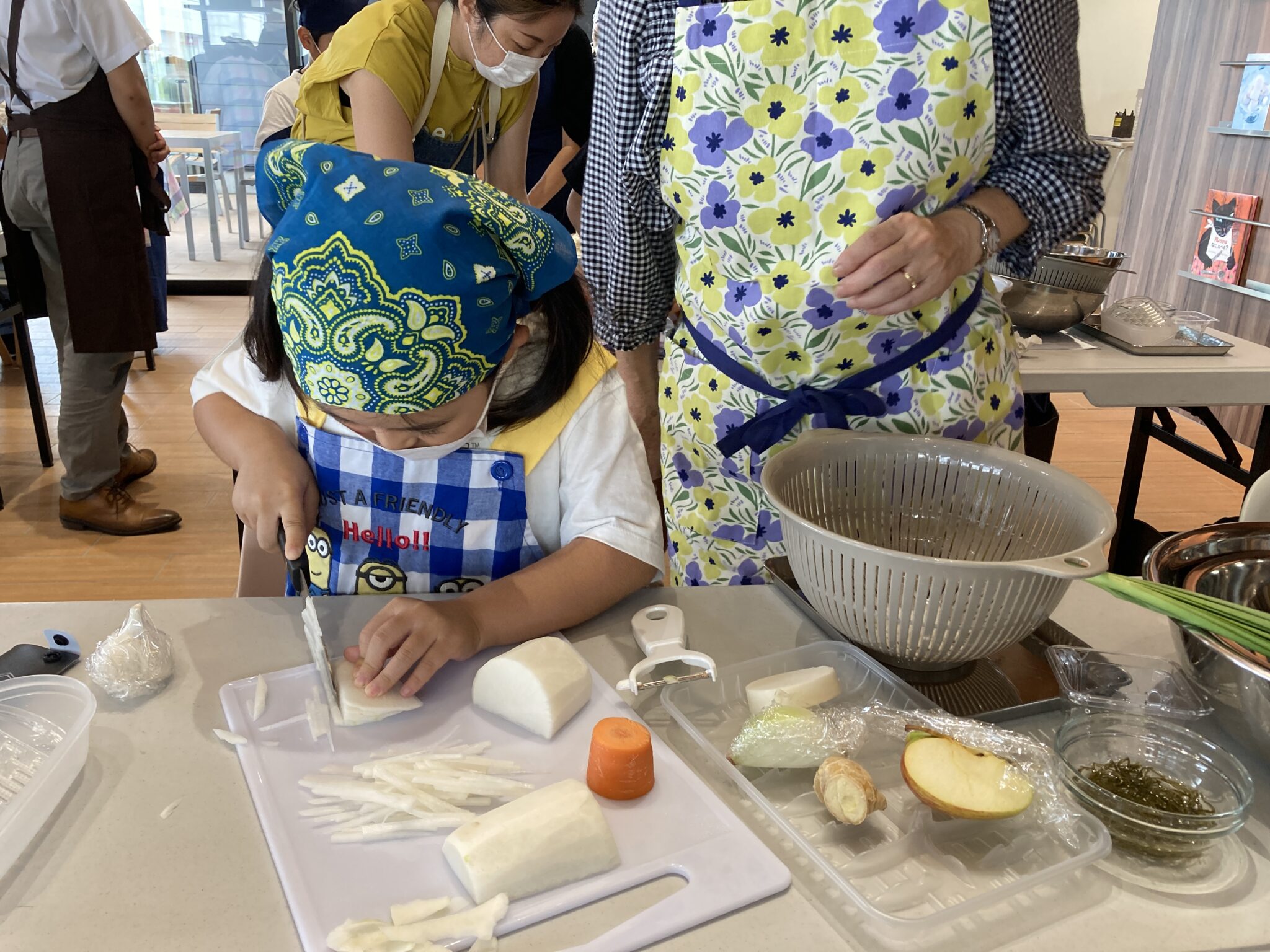 夏休み企画！手作りキムチ教室