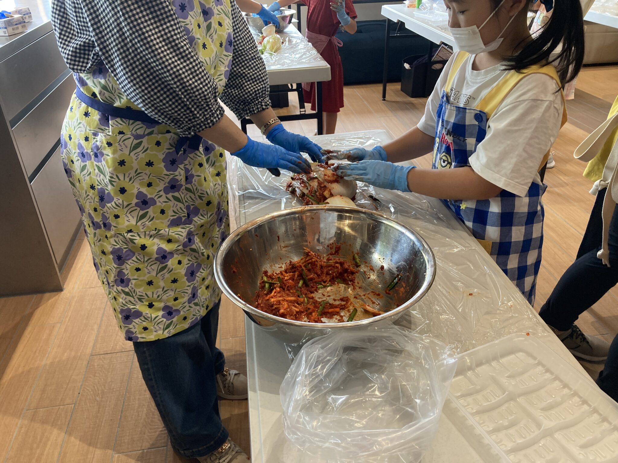夏休み企画！手作りキムチ教室