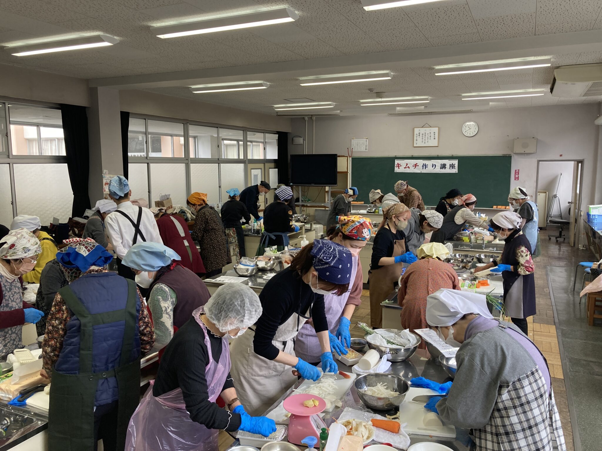 アキモ手作りキムチ教室