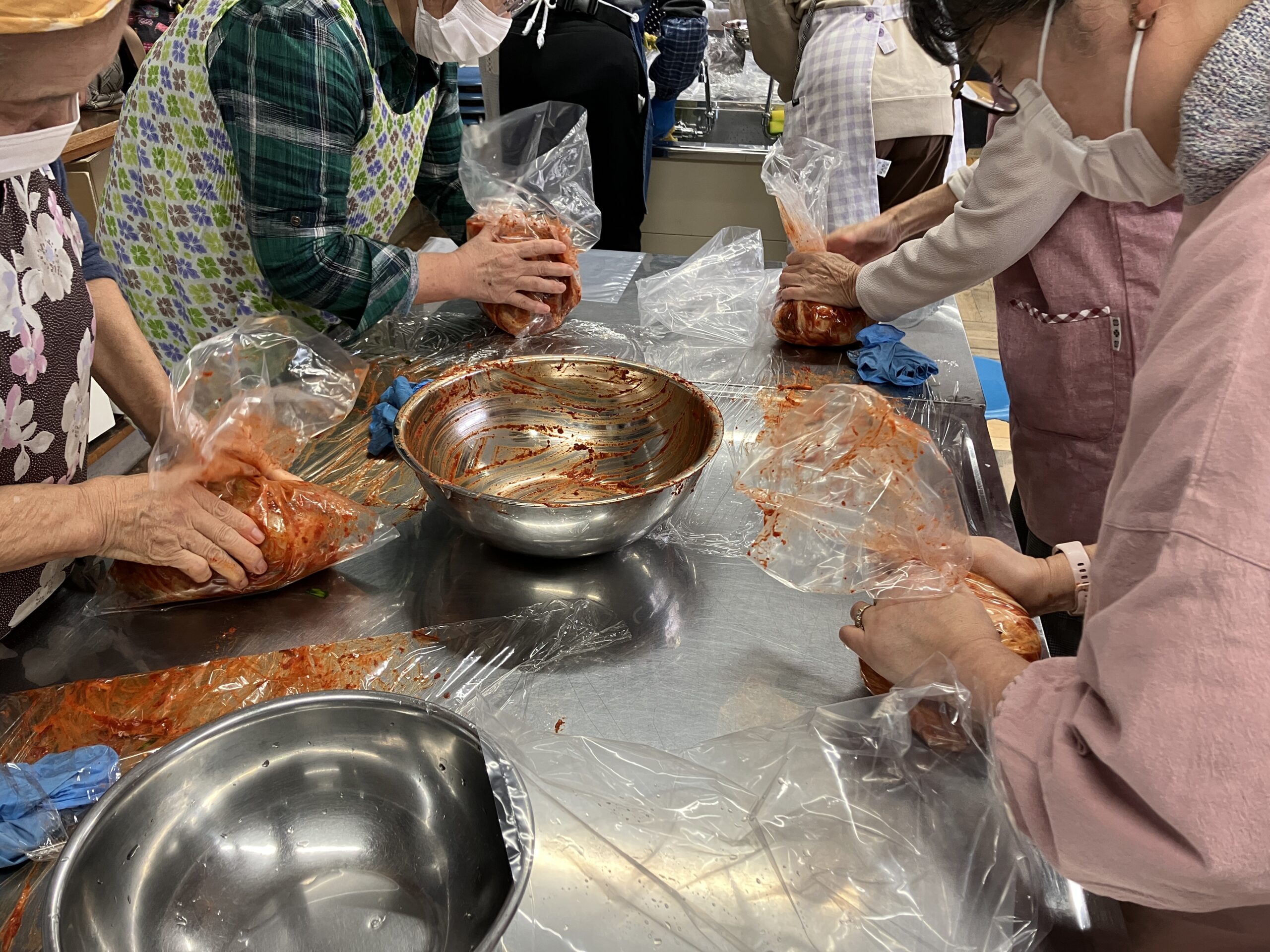 アキモ手作りキムチ教室