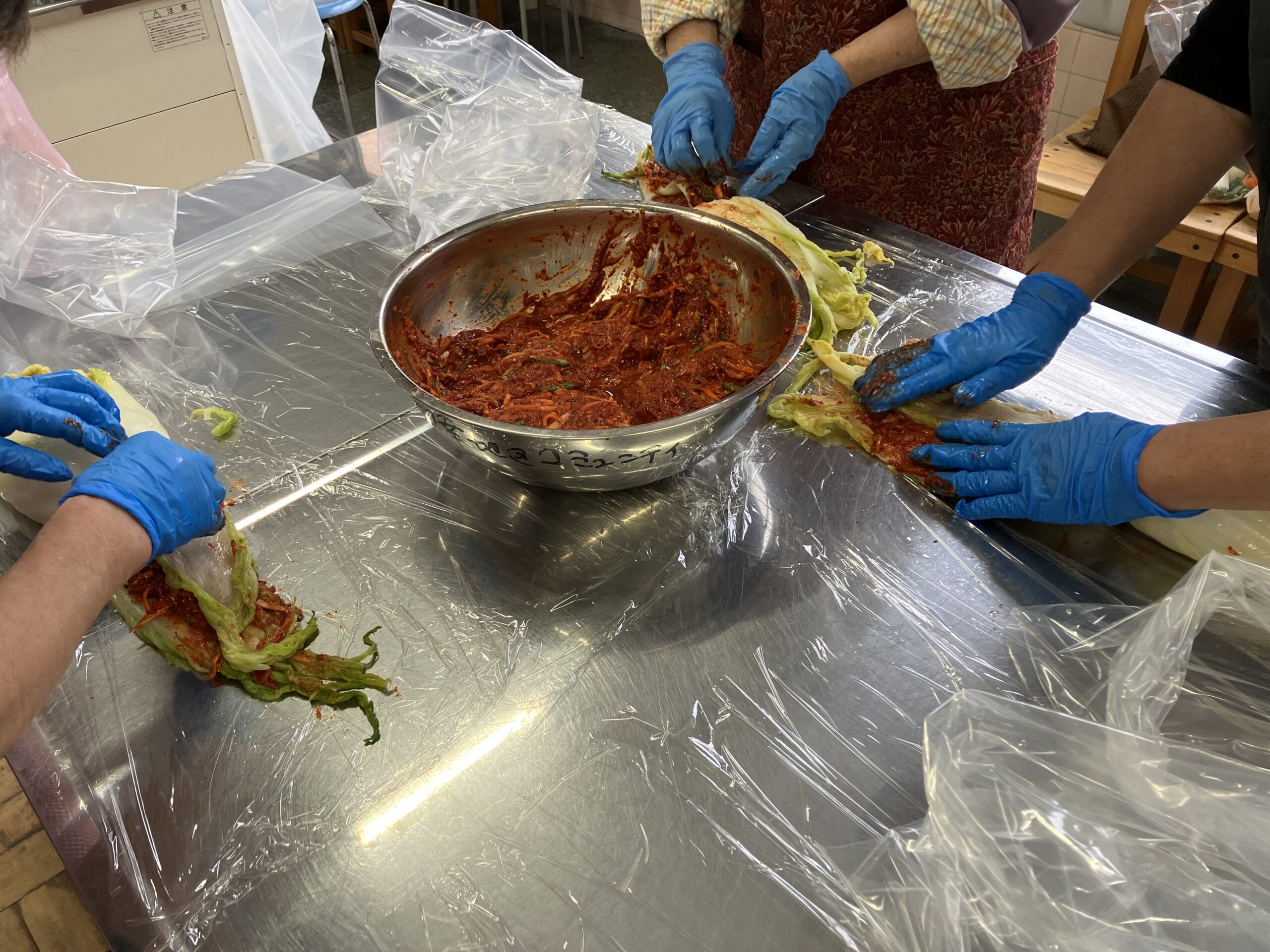 アキモ手作りキムチ教室