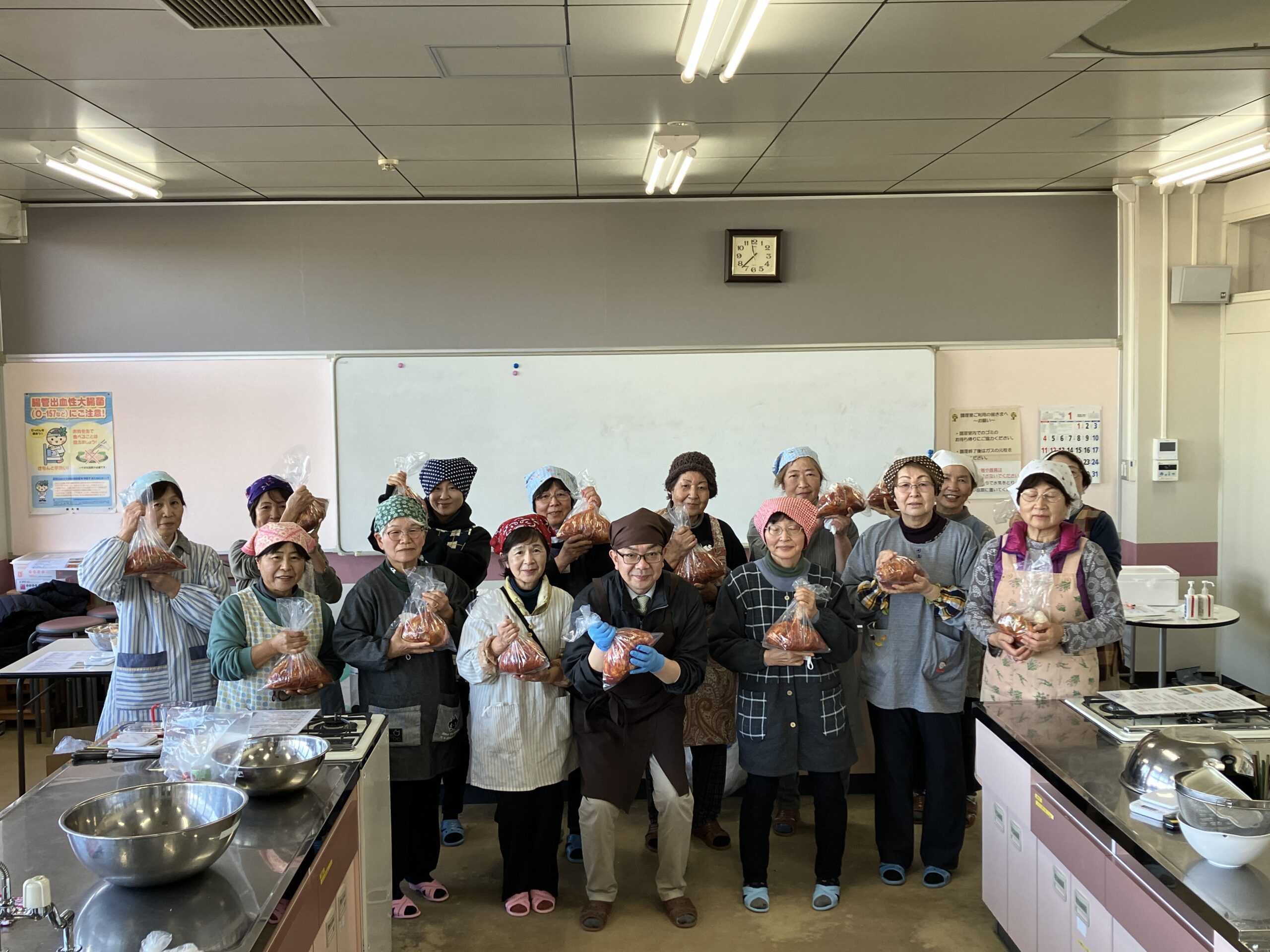 アキモ手作りキムチ教室