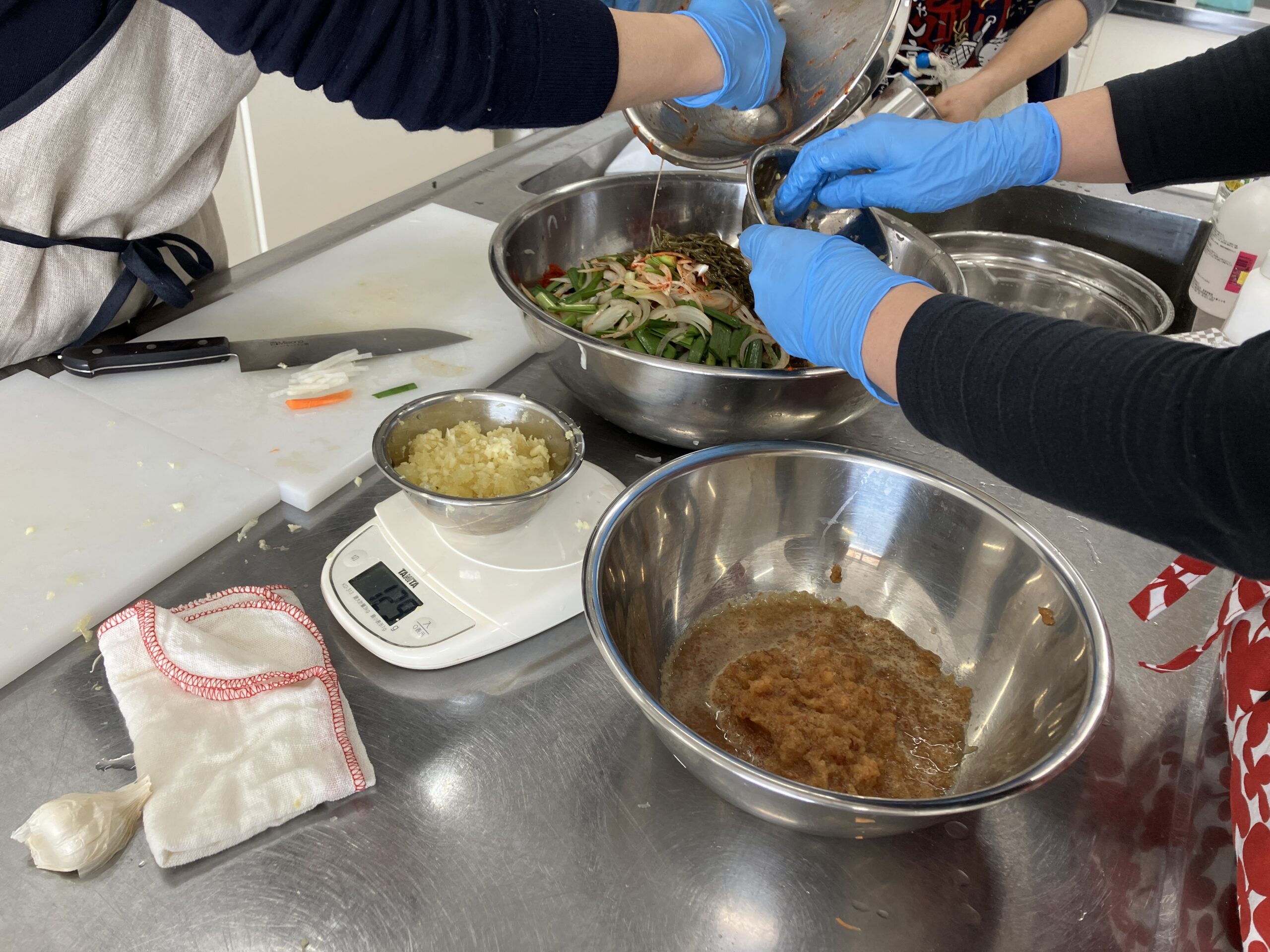 アキモ手作りキムチ教室