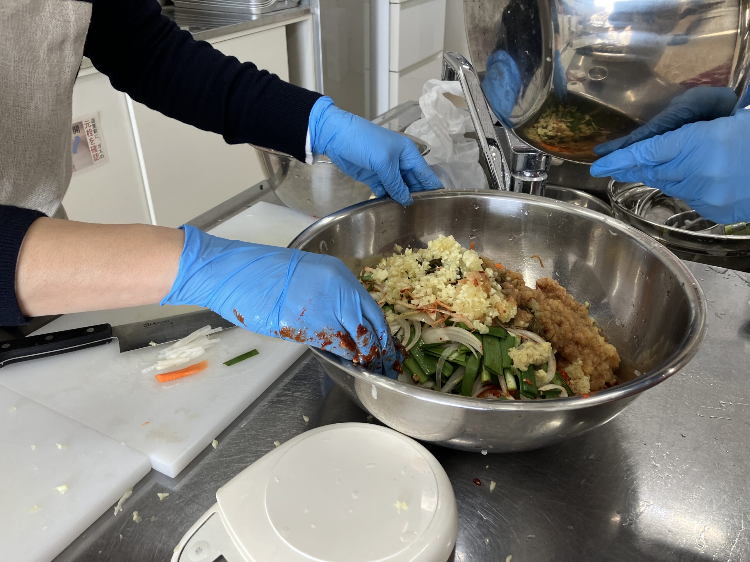 アキモ手作りキムチ教室