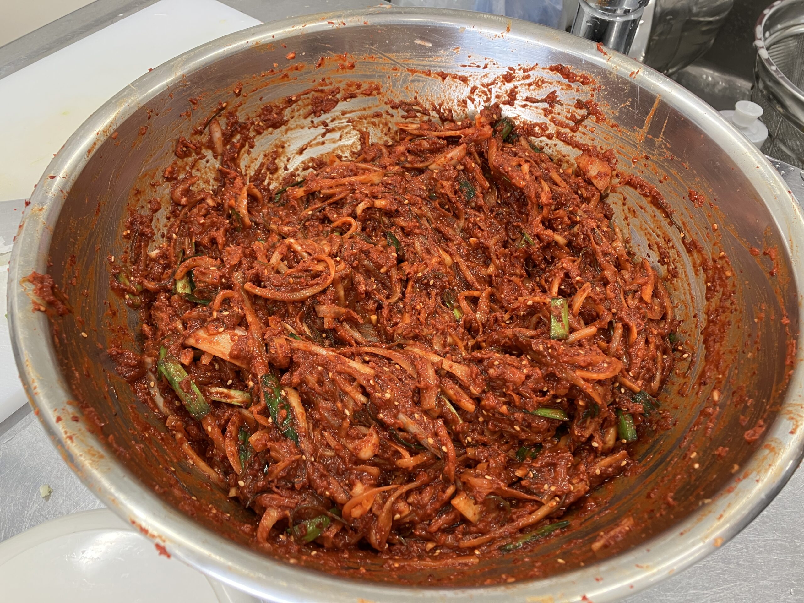 アキモ手作りキムチ教室