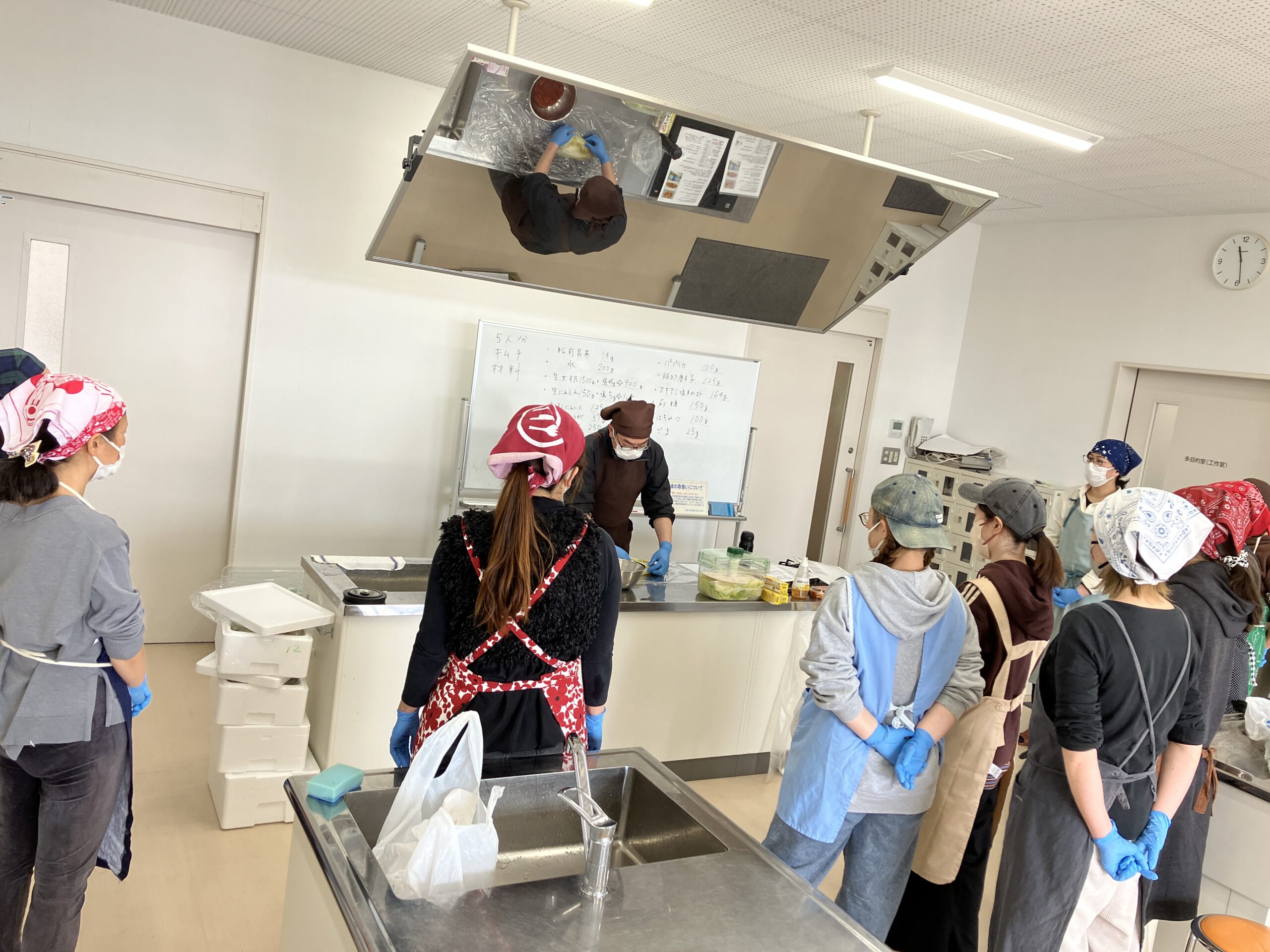 アキモ手作りキムチ教室