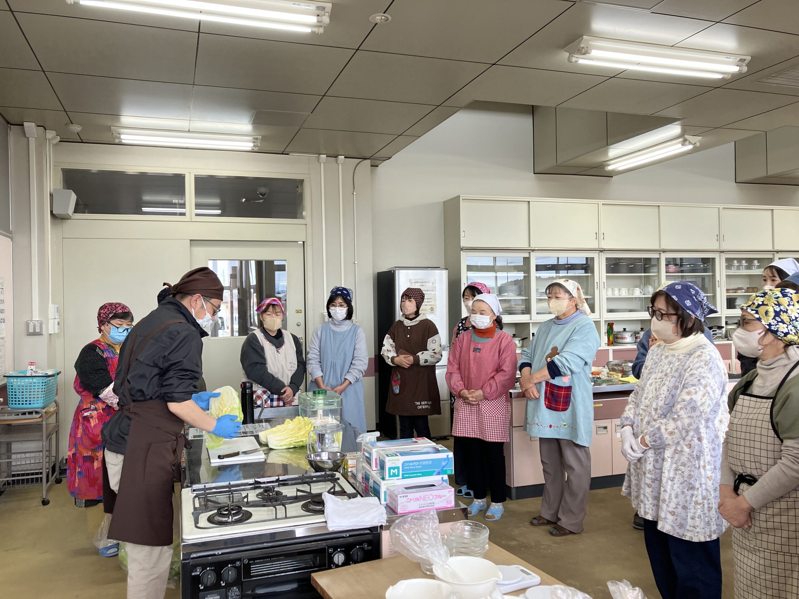 アキモ手作りキムチ教室