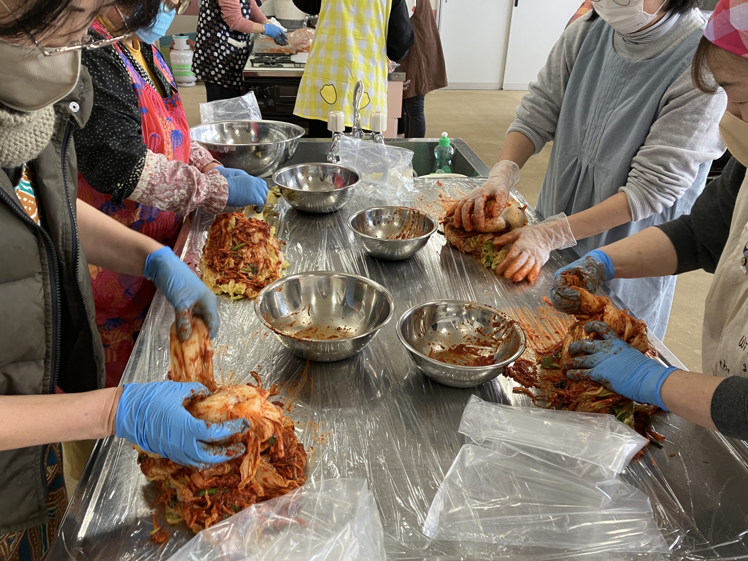 アキモ手作りキムチ教室