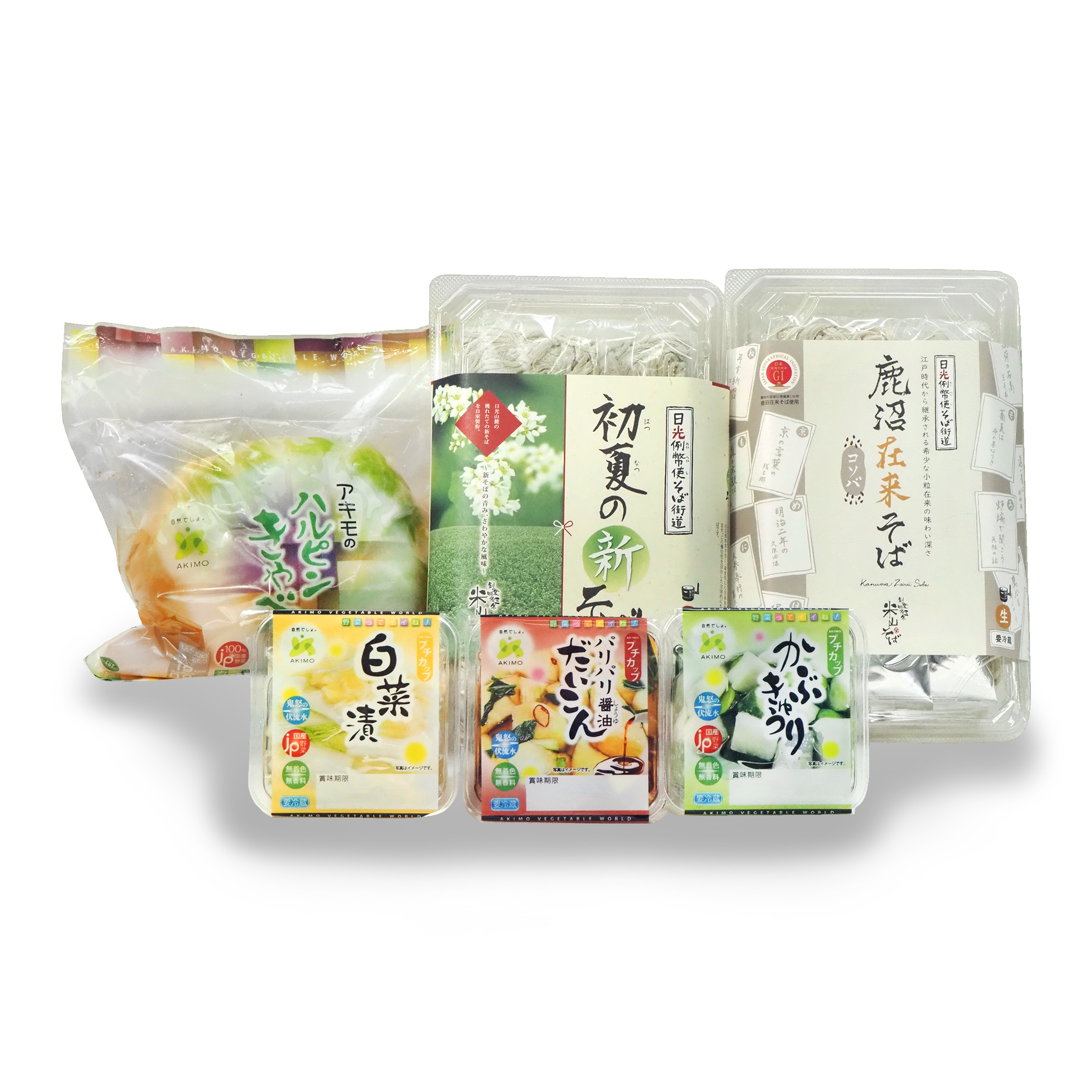 浅漬＆蕎麦セット
