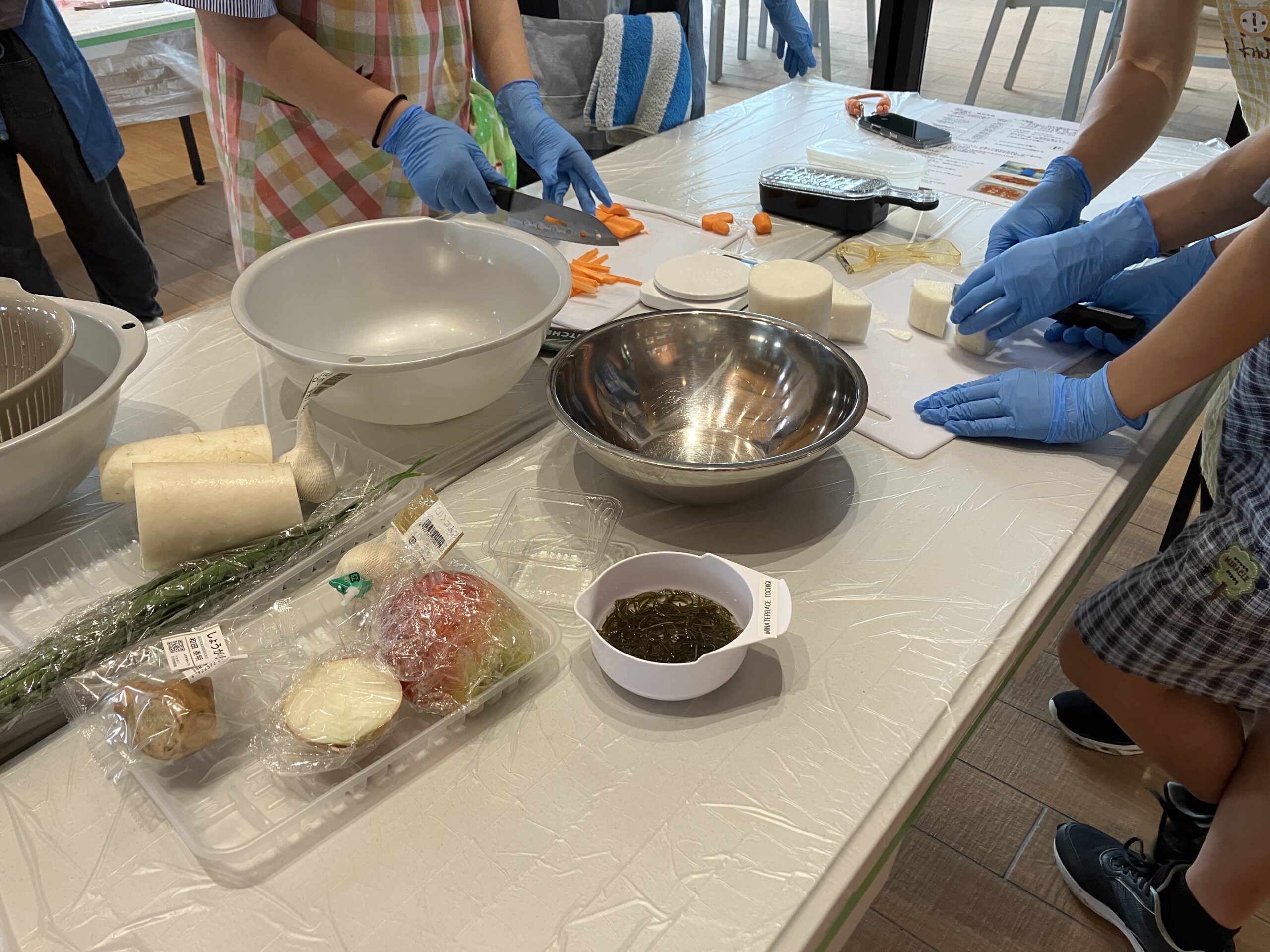 夏休み企画！手作りキムチ教室