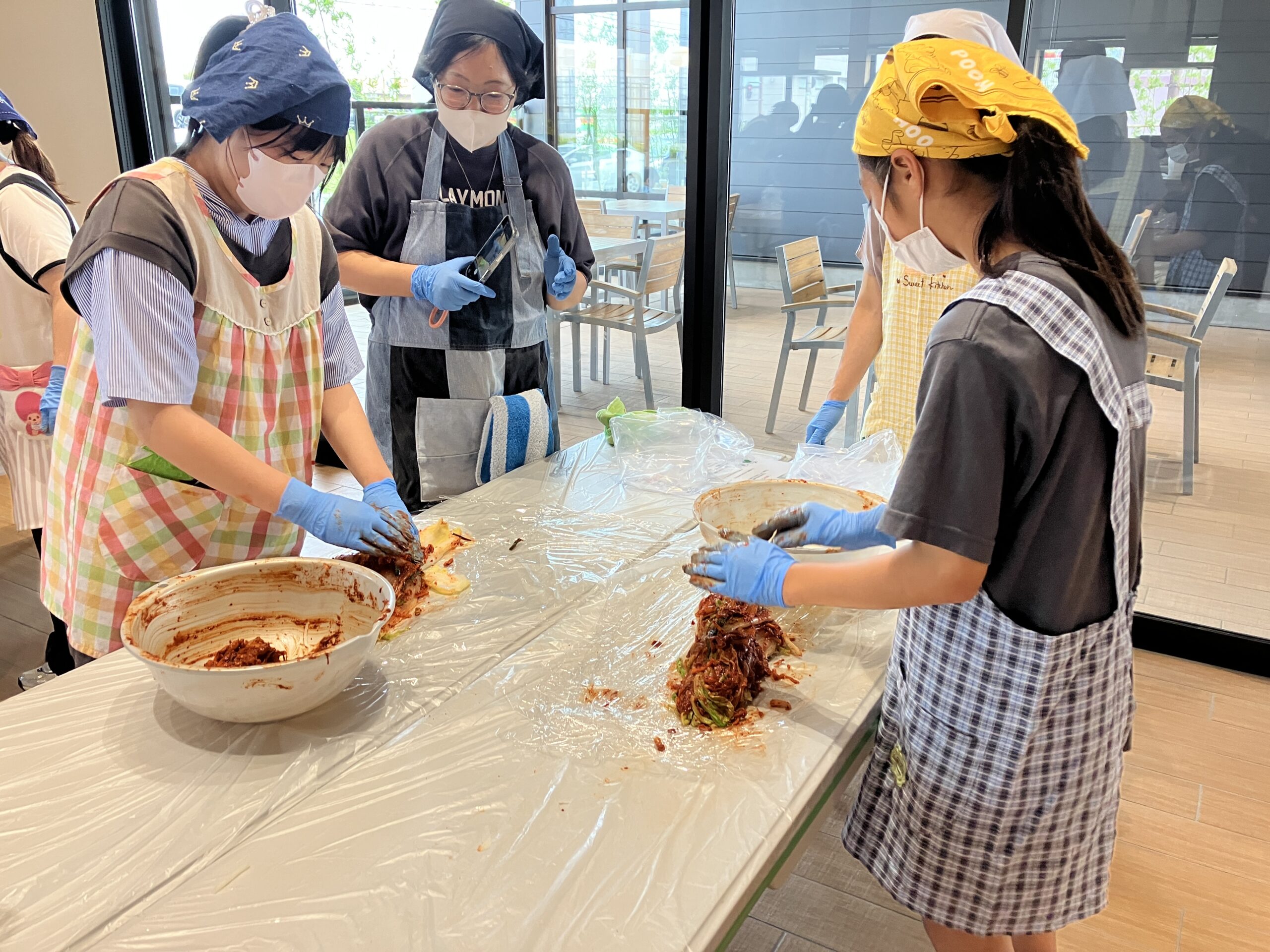 ミナテラスとちぎ様主催「夏の学び2026 手作りキムチ教室」実施いたしました ミナテラスとちぎ様主催「夏の学び2026 手作りキムチ教室」実施いたしました