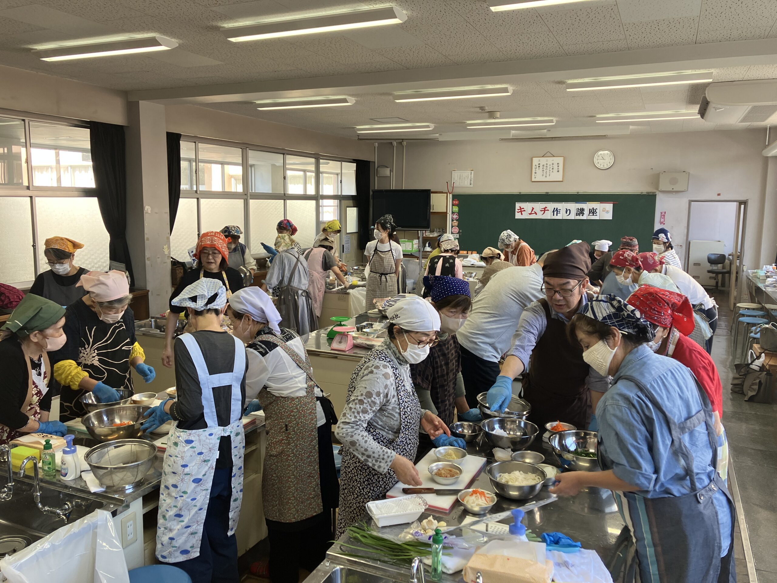 アキモ手作りキムチ教室