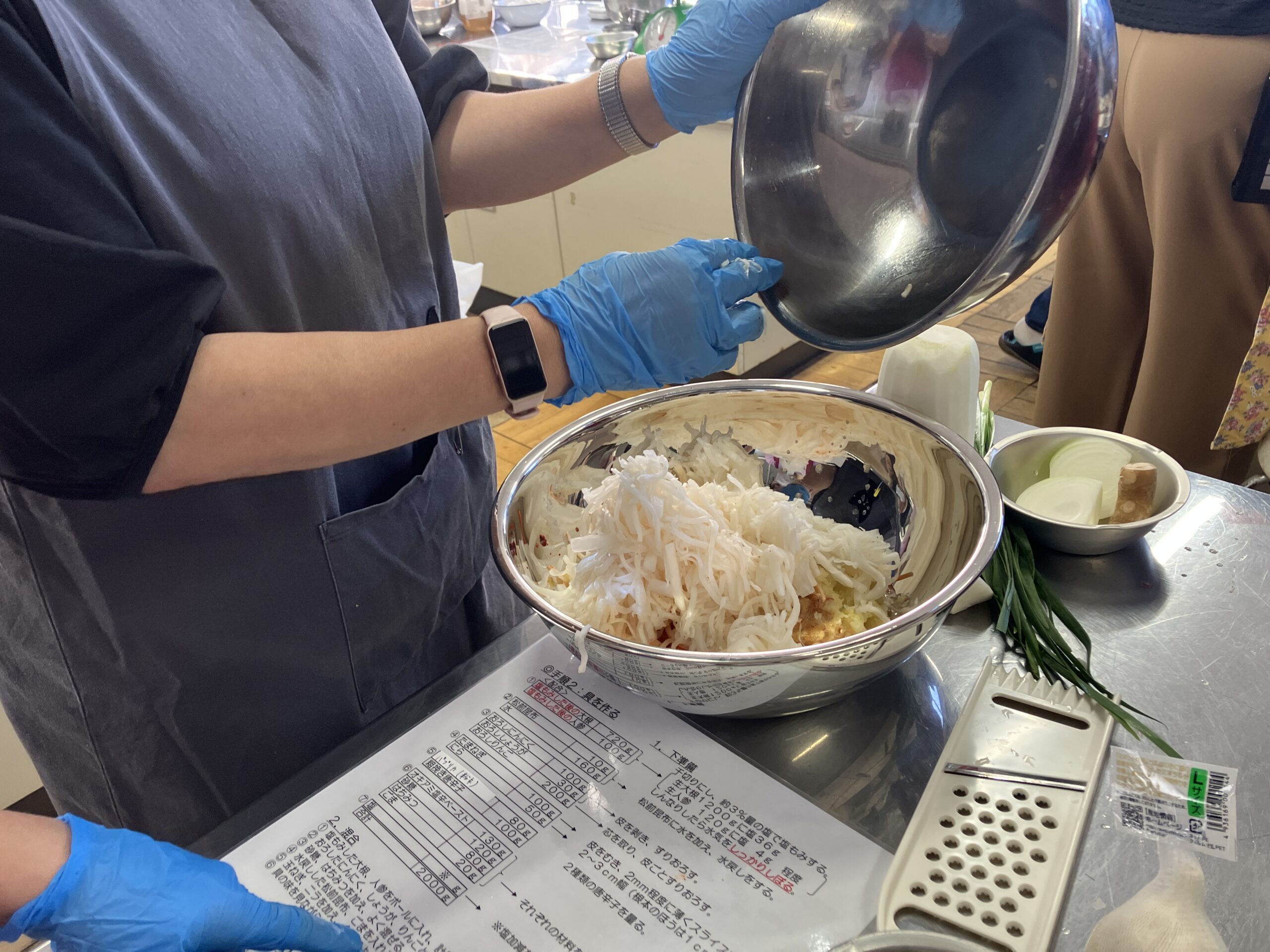 アキモ手作りキムチ教室